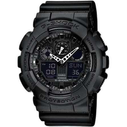 カシオ GA-100-1A1 Black Black