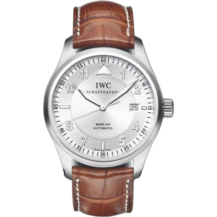 IWC Pilot's Watch Spitfire Mark XVI Stainless Steel / Silver / Strap