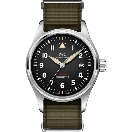 IWC Pilot's Watch Automatic Spitfire Stainless Steel / Black / NATO