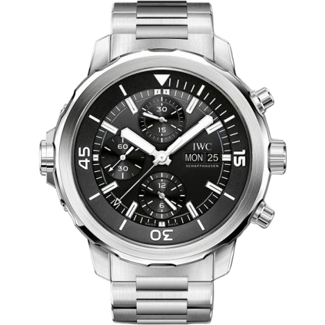 IWC Aquatimer Chronograph Stainless Steel / Black / Bracelet