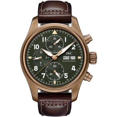 IWC Pilot's Watch Spitfire Chronograph Spitfire Bronze / Green