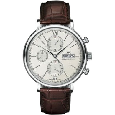 IWC Portofino Chronograph Stainless Steel / Silver