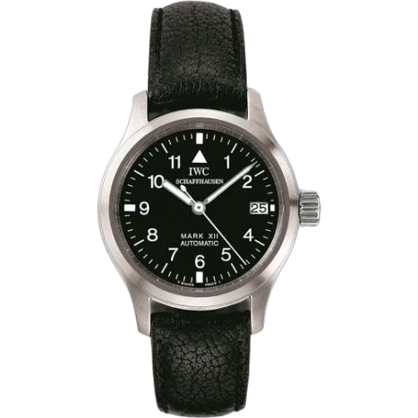 IWC Lady Pilot's Watch Mark XII Stainless Steel / Black / Strap