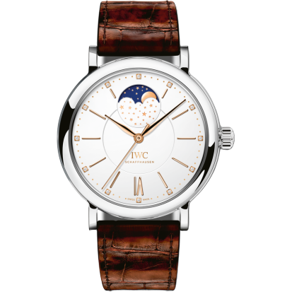 IWC Portofino Automatic Moon Phase 37 Stainless Steel / Silver