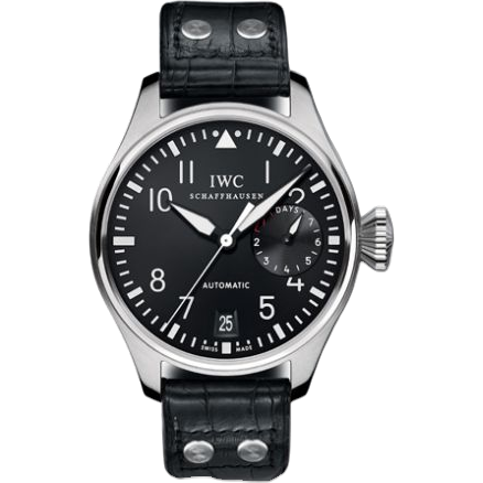 IWC Big Pilot Stainless Steel / Black