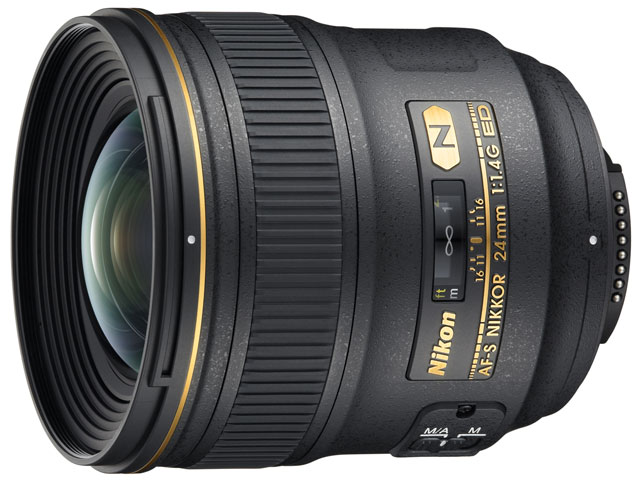 ニコン AF-S NIKKOR 24mm f/1.4G ED