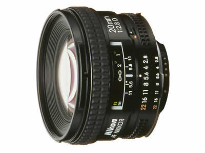 ニコン AI AF Nikkor 20mm f/2.8D