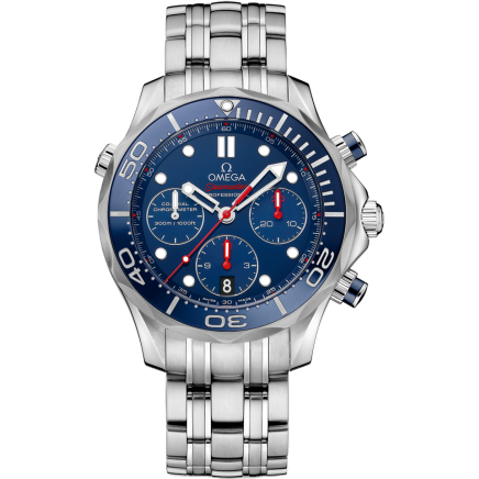 オメガ シーマスター ダイバー 300M コーアクシャル クロノグラフ 44MM 212.30.44.50.03.001