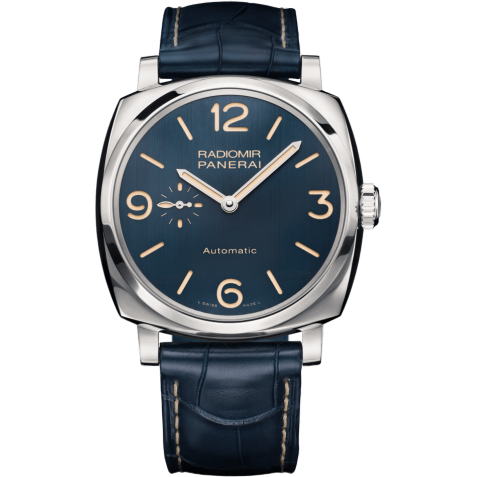 パネライ Radiomir 1940 3 Days Automatic Acciaio Bucherer Blue Editions