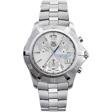 タグ・ホイヤー 2000 Exclusive Chronograph Quartz Stainless Steel / Alpine Ski World Championship St. Moritz