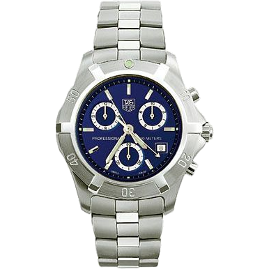 タグ・ホイヤー 2000 Exclusive Chronograph Quartz Stainless Steel / Blue