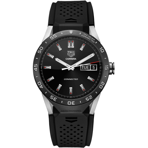 タグ・ホイヤー Carrera Connected Black Strap