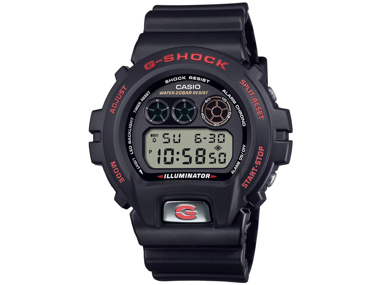 カシオ G-SHOCK 6900 SERIES 30TH ANNIVERSARY MODEL DW-6900TR-1JR