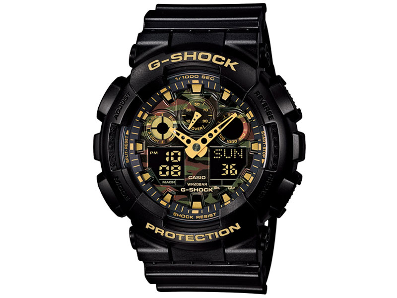 カシオ G-SHOCK カモフラージュダイアルシリーズ GA-100CF-1A9JF