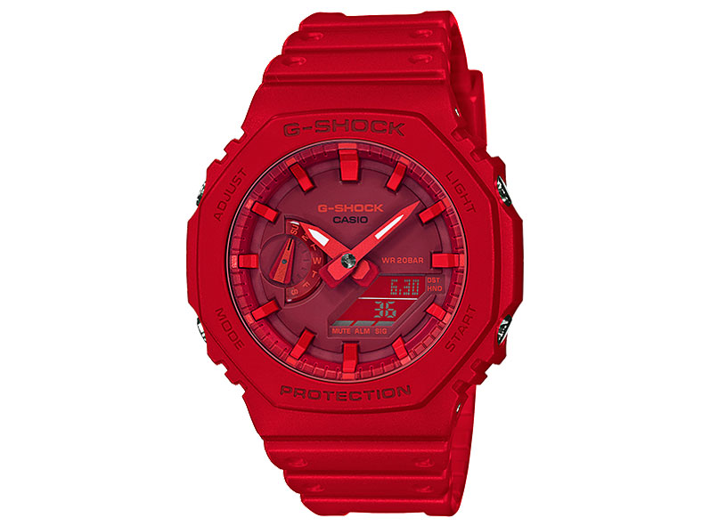 カシオ G-SHOCK デジタル・アナログコンビネーションモデル GA-2100-4AJF