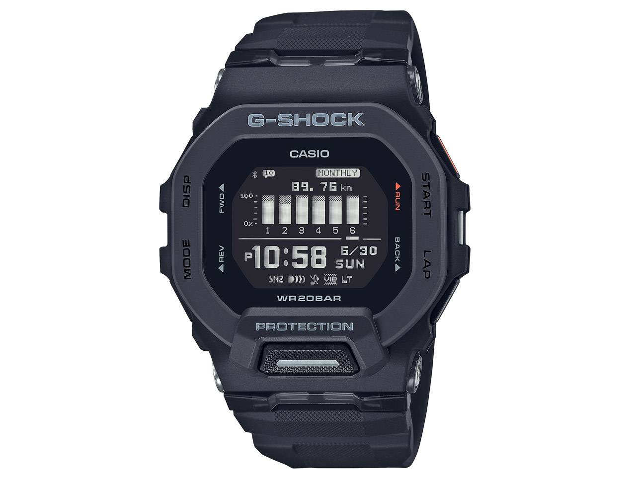 カシオ G-SHOCK ジー・スクワッド GBD-200-1JF