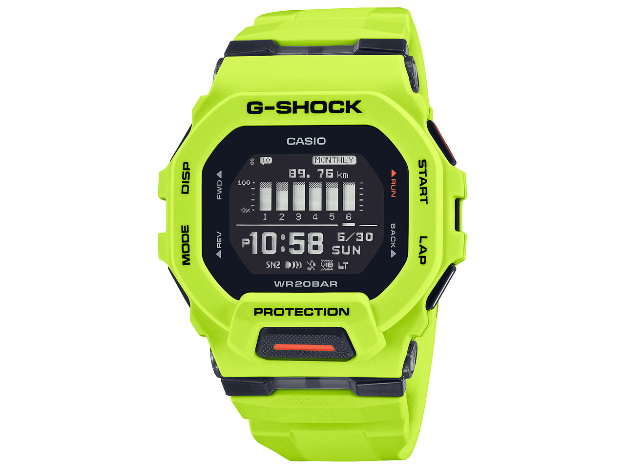 カシオ G-SHOCK ジー・スクワッド GBD-200-9JF