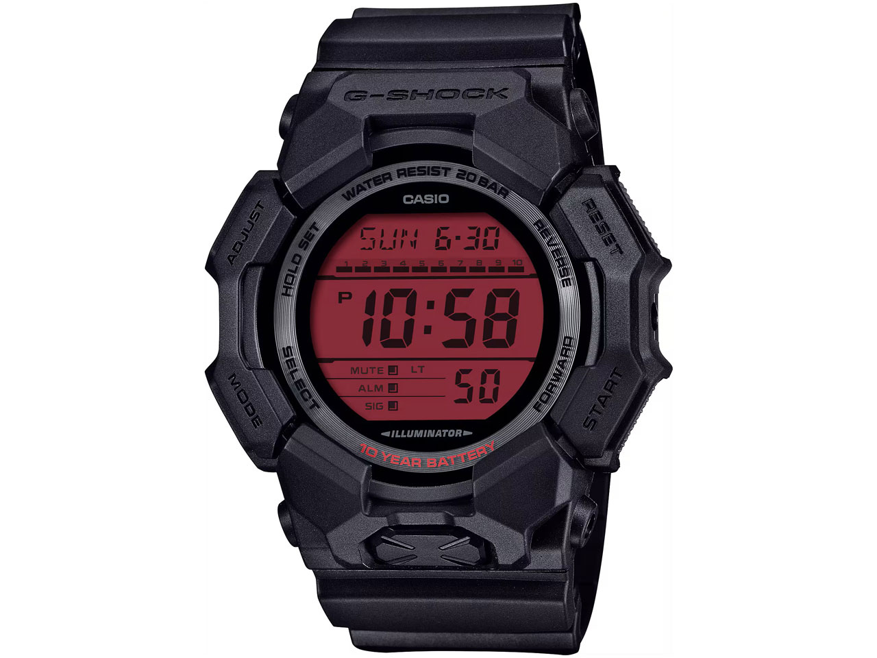 カシオ G-SHOCK Big caseシリーズ GD-010BBR-1JF