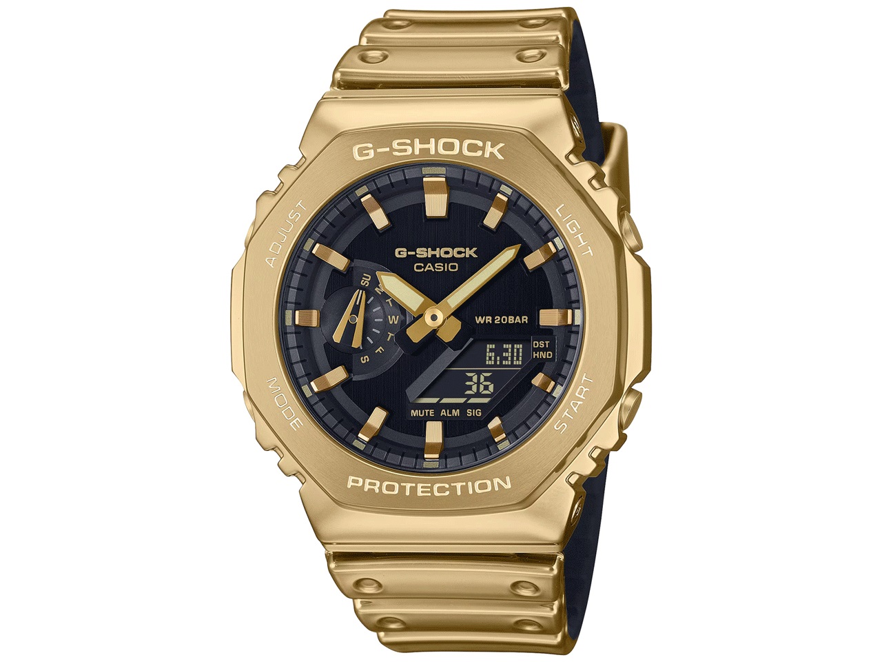 カシオ G-SHOCK FINE METALLIC SERIES GM-2100YMG-9AJF