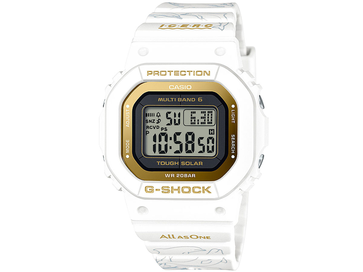 カシオ G-SHOCK Love The Sea And The Earth ICERC Japan コラボレーションモデル 2024 GMD-W5601K-7JR
