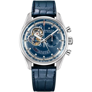 ゼニス El Primero Chronomaster Power Reserve Blue