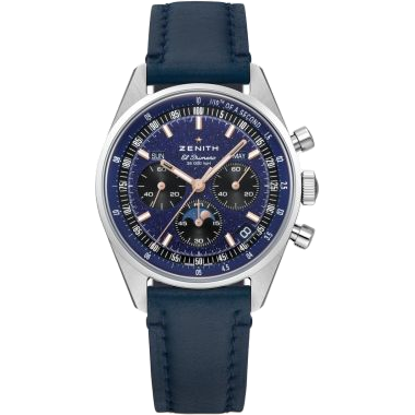 ゼニス Chronomaster Original Triple Calendar Stainless Steel / Aventurine / Japan
